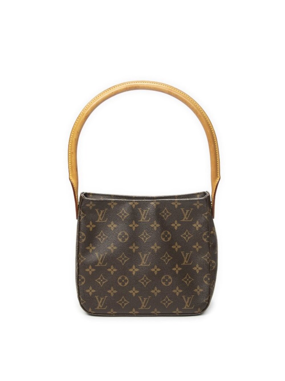 Louis Vuitton Looping Brown Monogram Canvas Shoulder Bag